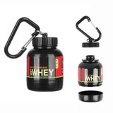 100ML Mini Whey Protein Container Keychain - OnlySlow