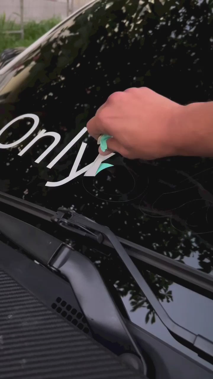 "OnlySlow" Banner Decal