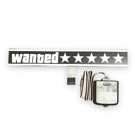 Wanted LED Sticker - OnlySlow